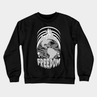 Live the freedom v2 Crewneck Sweatshirt